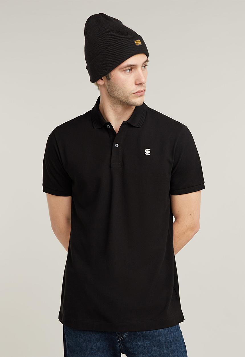 G-STAR - Dunda slim fit polo - dk black