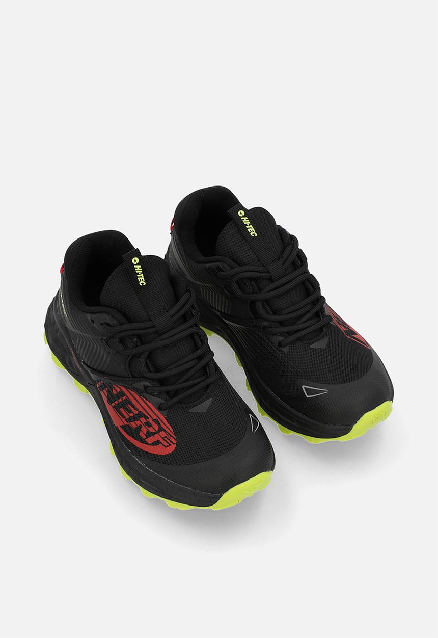 Hi-Tec - Fuse trail nerf jnr - black/red/lime