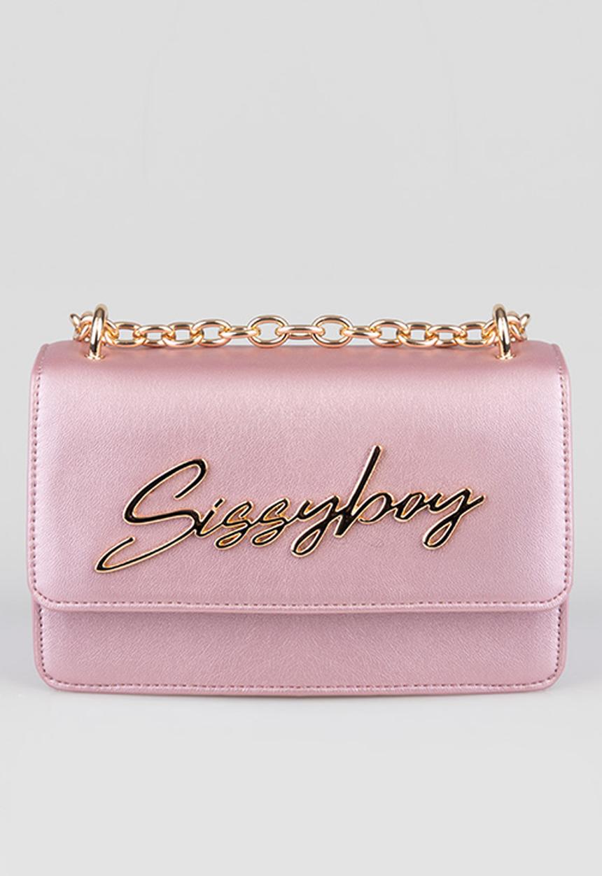 SISSY BOY - Slay Fest Metallic Crossbody Bag - Pink