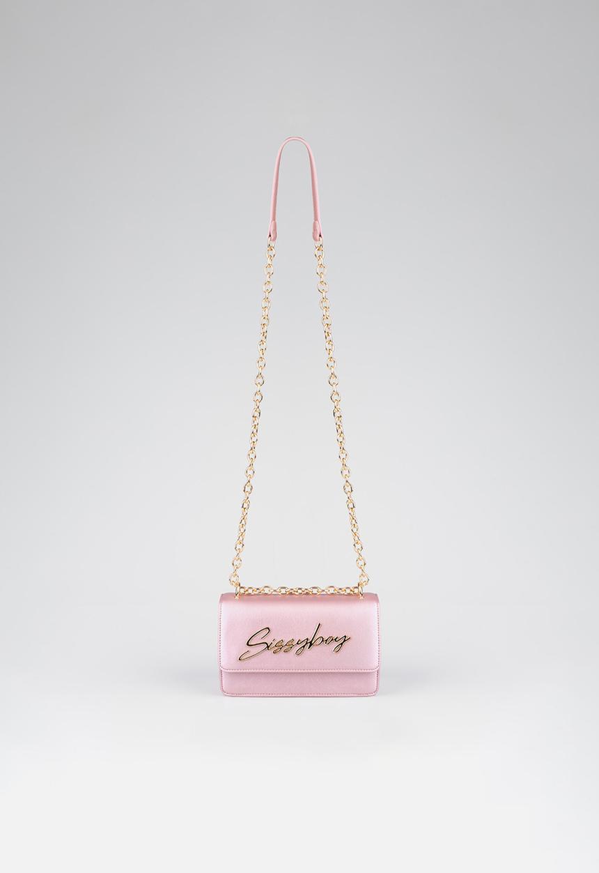 SISSY BOY - Slay Fest Metallic Crossbody Bag - Pink