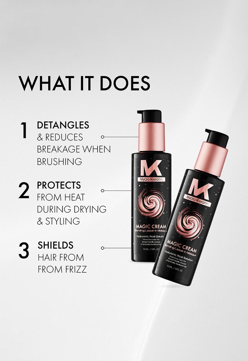 Mycro Keratin - Magic Cream Bond Repair Leave-In Masque 150ml