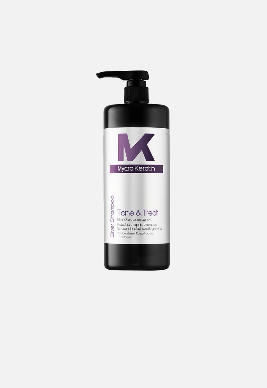 Mycro Keratin - Tone and Treat Silver Shampoo 1L
