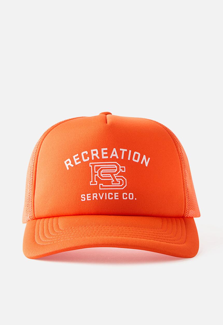 Cotton On - TRUCKER HAT - ORANGE/RECREATION