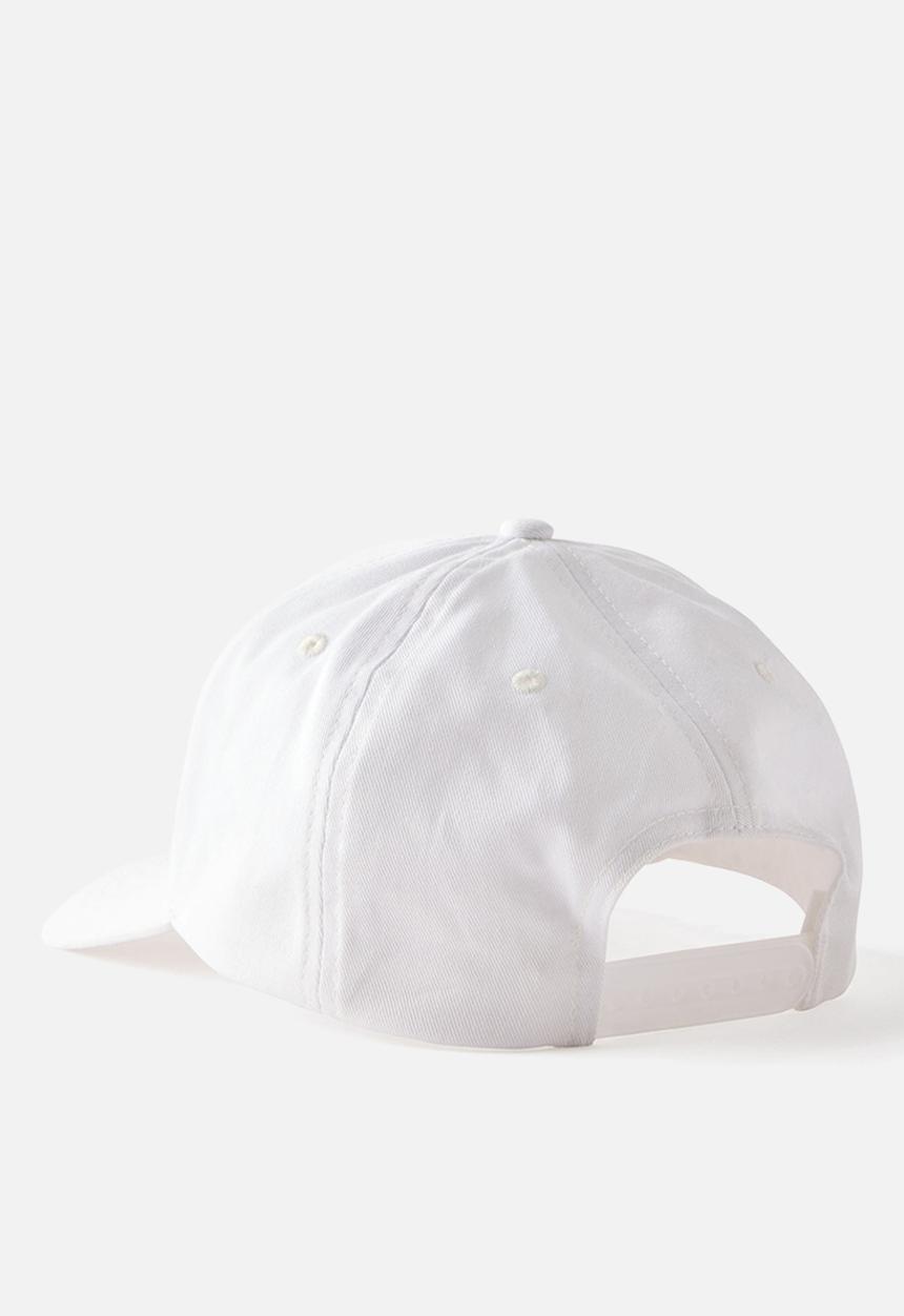 Cotton On - 5 Panel Hat - WHITE/ABOVE BELOW