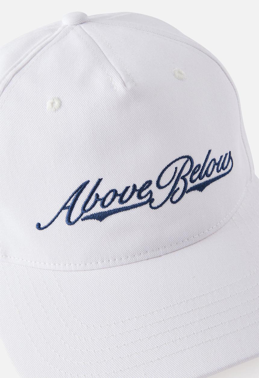 Cotton On - 5 Panel Hat - WHITE/ABOVE BELOW
