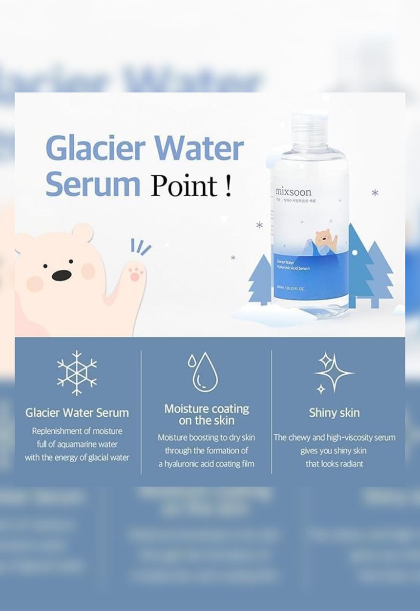 MIXSOON - Glacier Water Hyaluronic Acid Serum - 100ml