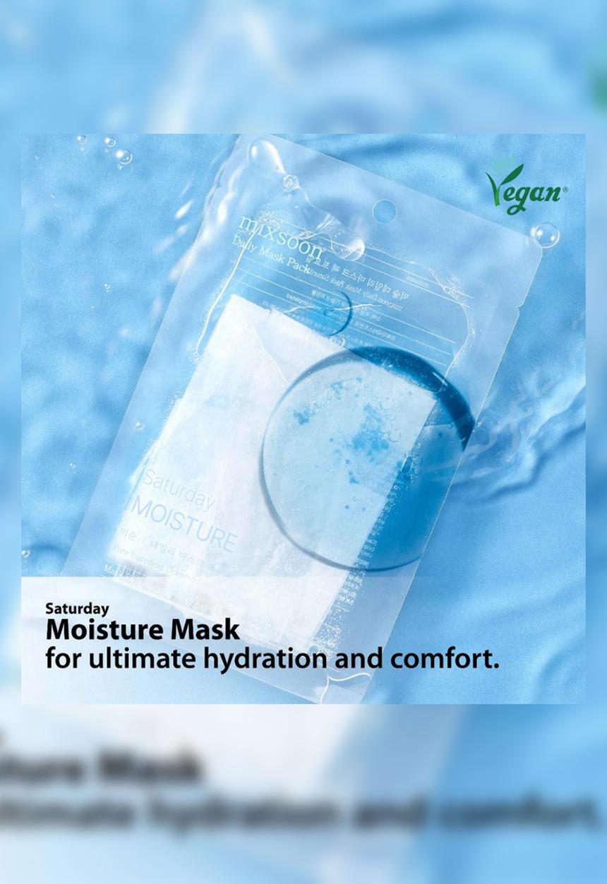 MIXSOON - Daily Sheet Mask Saturday - Moisture