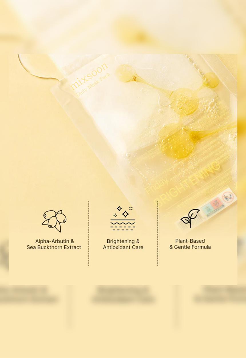 MIXSOON - Daily Sheet Mask Friday - Brightening