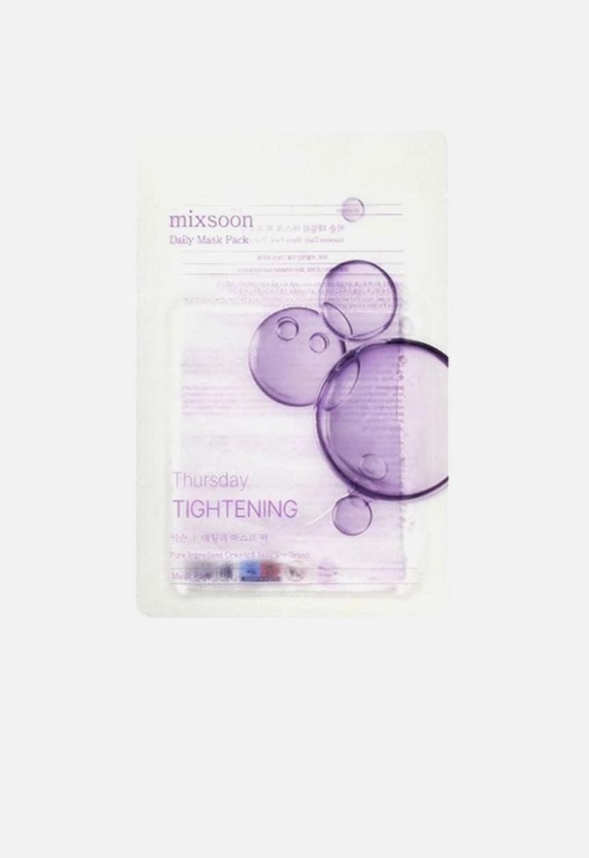 MIXSOON - Daily Sheet Mask Thursday - Tightening