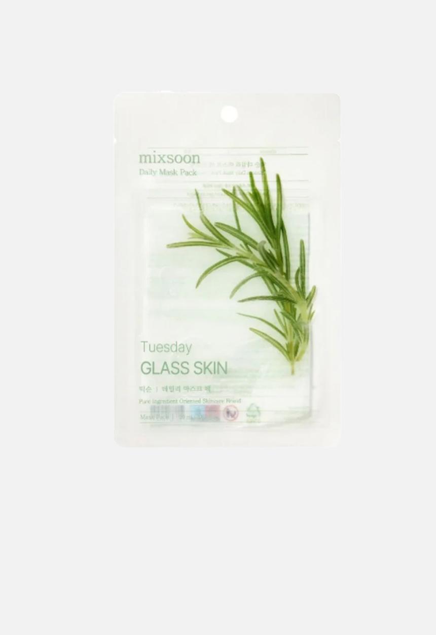 MIXSOON - Daily Sheet Mask Tuesday - Glass Skin