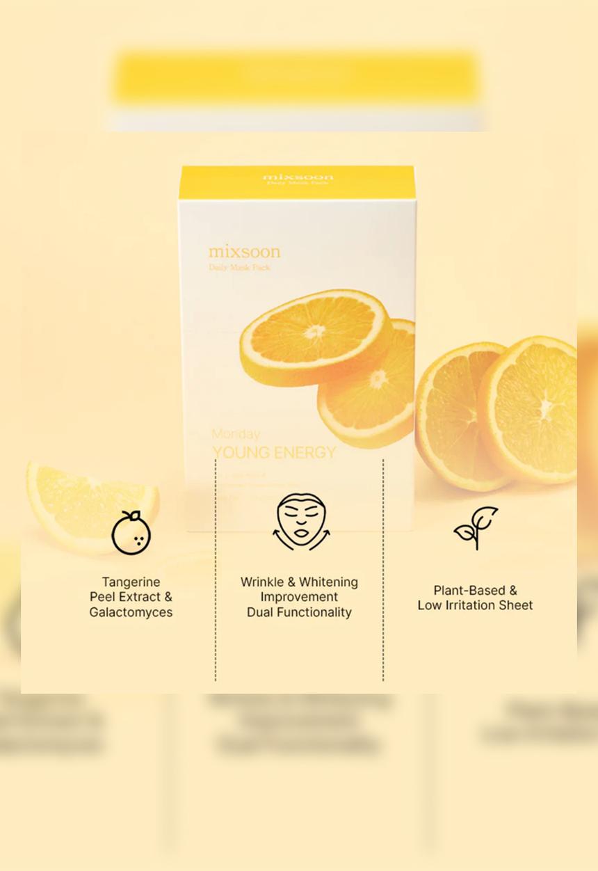 MIXSOON - Daily Sheet Mask Monday - Young Energy