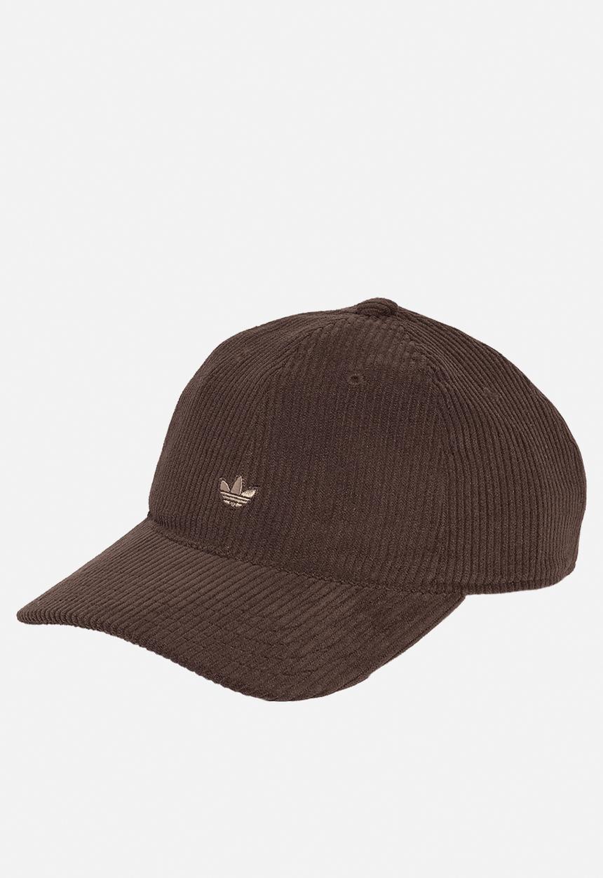 adidas Originals - Corduroy baseball cap - aurora coffee