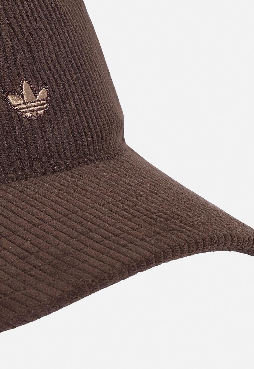 adidas Originals - Corduroy baseball cap - aurora coffee
