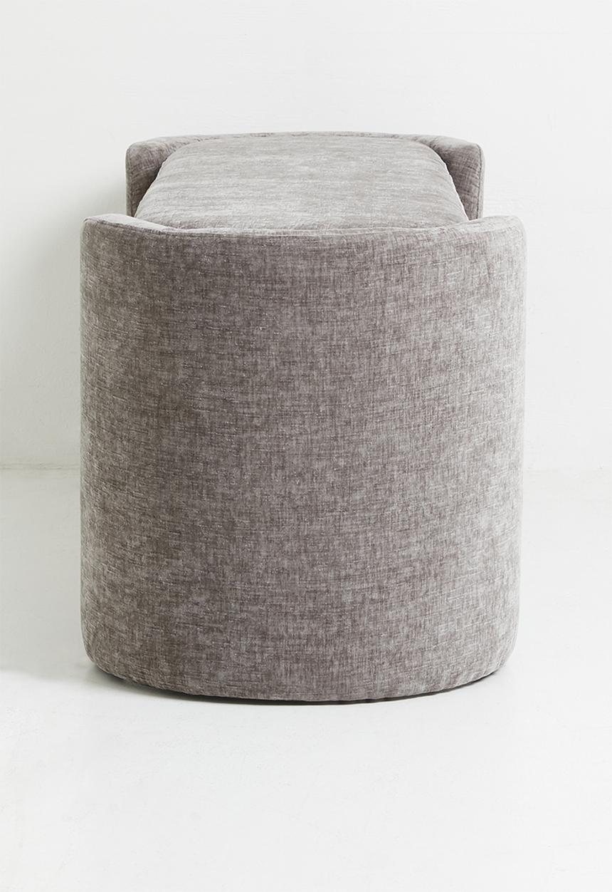 Sixth Floor - Cabo Storage Ottoman - Grey