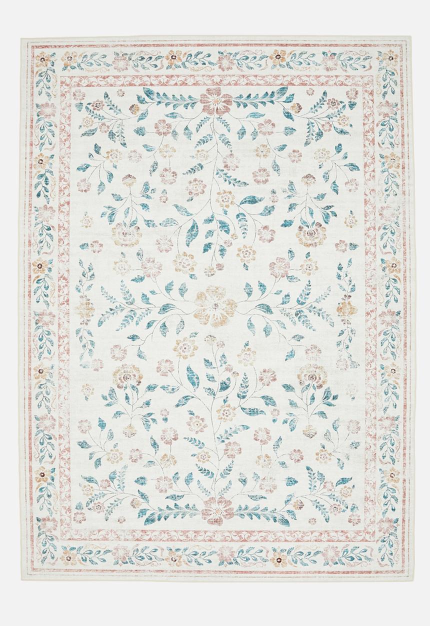 Sixth Floor - Elio Floral Rug Pink