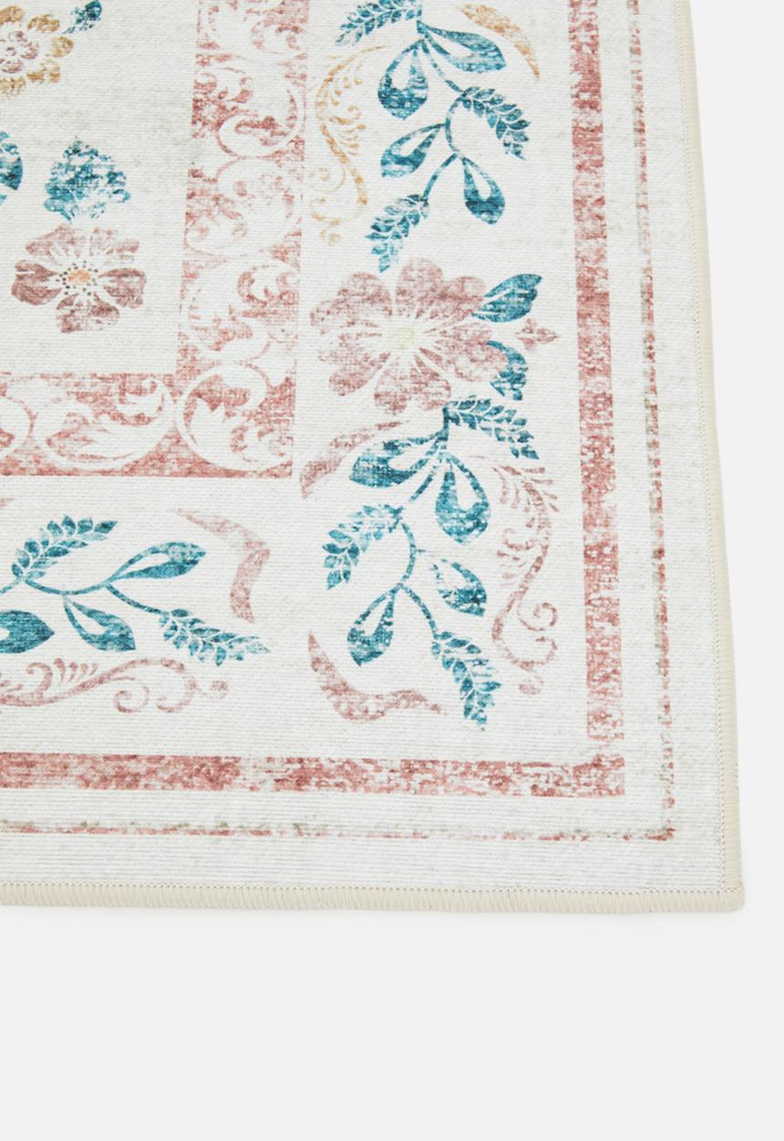 Sixth Floor - Elio Floral Rug Pink