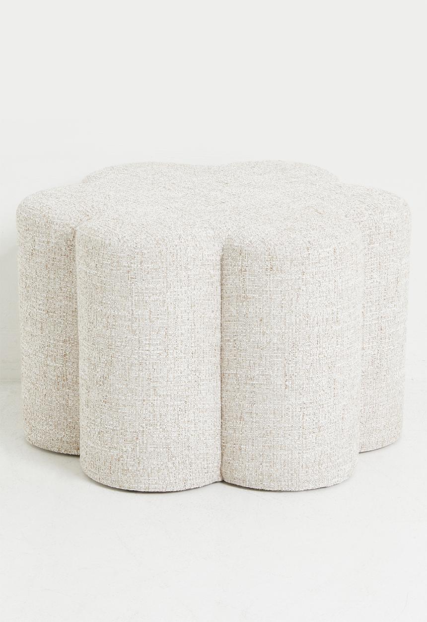 Sixth Floor - Pebble Ottoman - Ochre