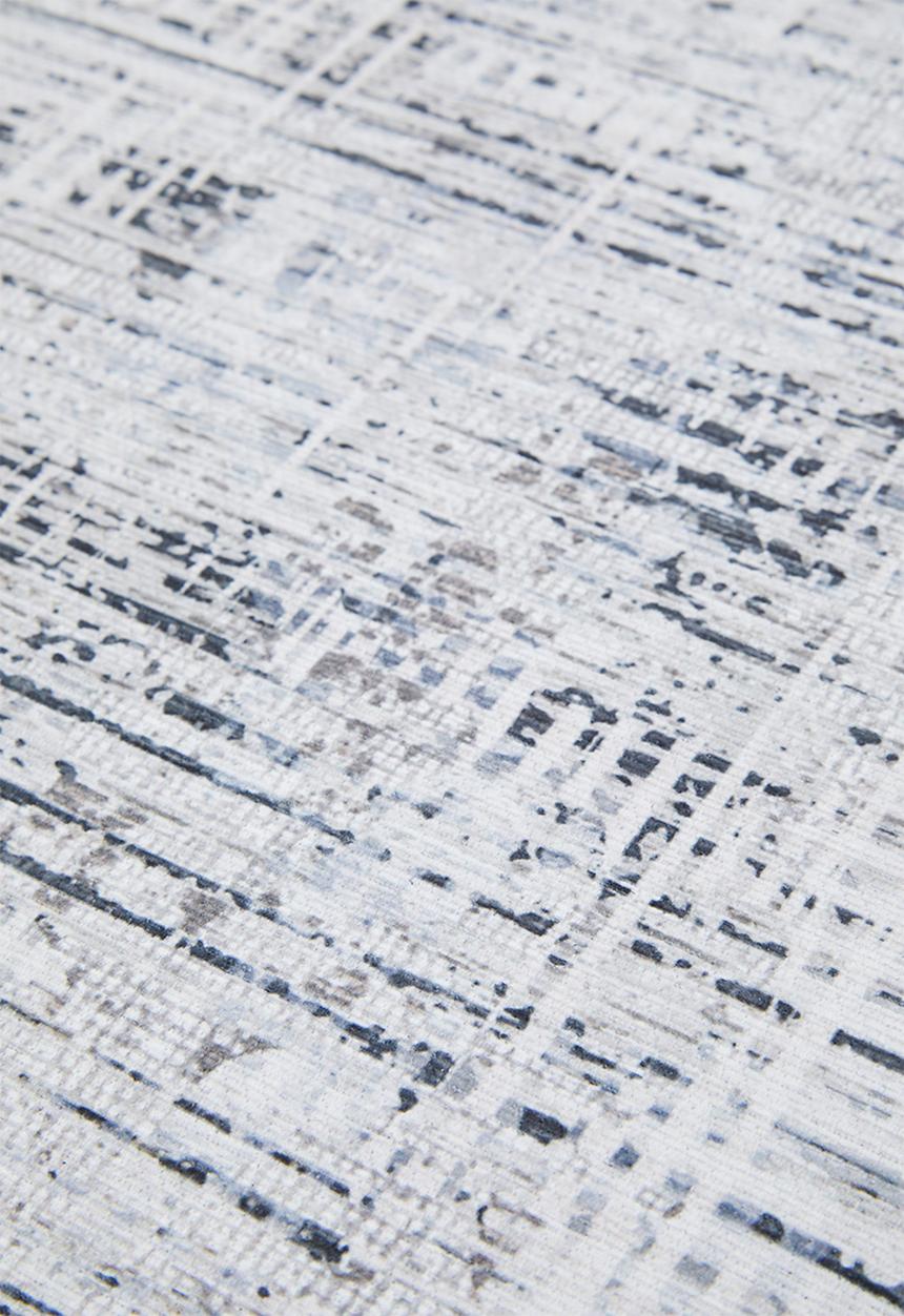 Sixth Floor - Nik Distressed Runner Grey