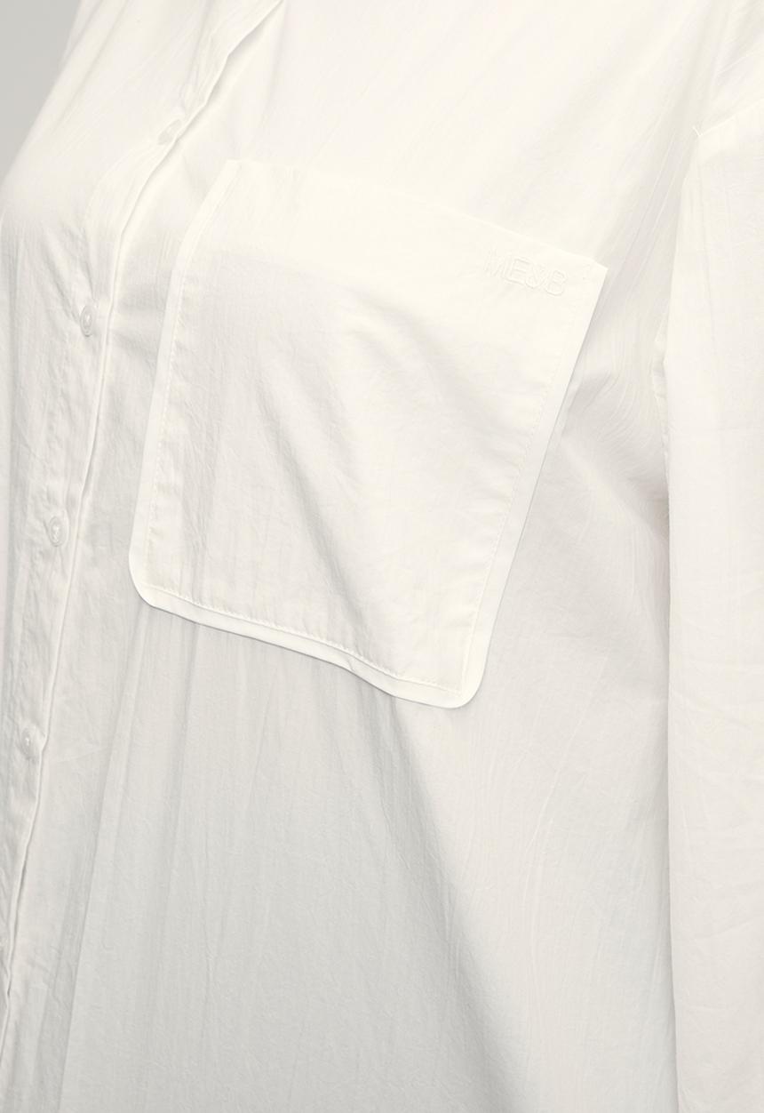 Me&B - Plus Ultimate Cotton Shirt - White