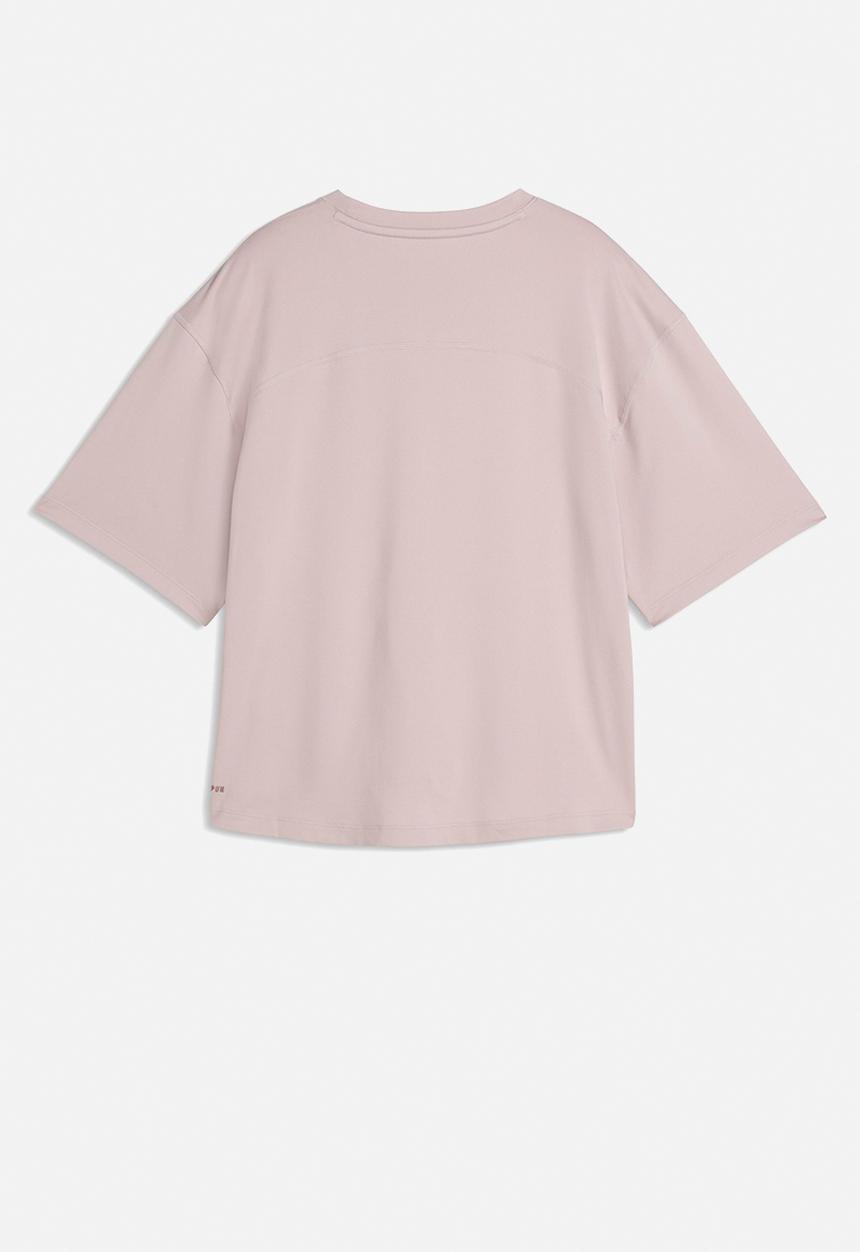 PUMA - W Cloudspun Relaxed Tee - Misty Pink