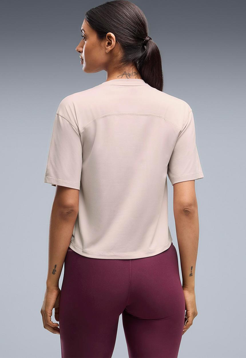 PUMA - W Cloudspun Relaxed Tee - Misty Pink