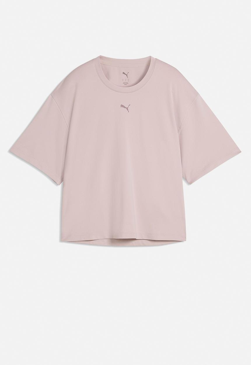 PUMA - W Cloudspun Relaxed Tee - Misty Pink