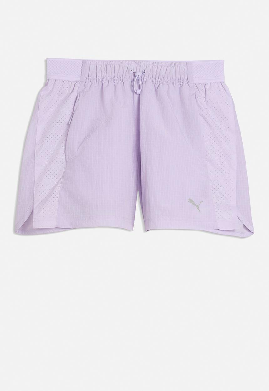 PUMA - Run Culture Collective T7 Woven Shorts 4" - Light Lavender