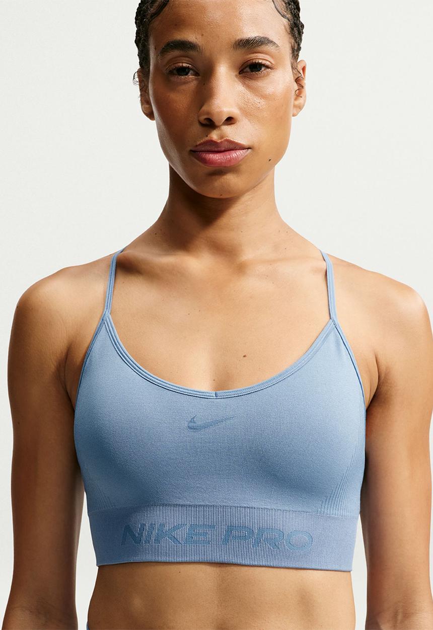 Nike - W Np Df Smls Ls Bra - Work Blue