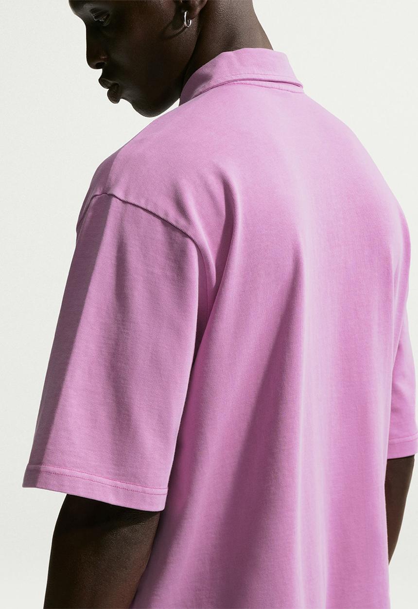 Nike - Nsw Club Jersey Polo- Lt Magenta