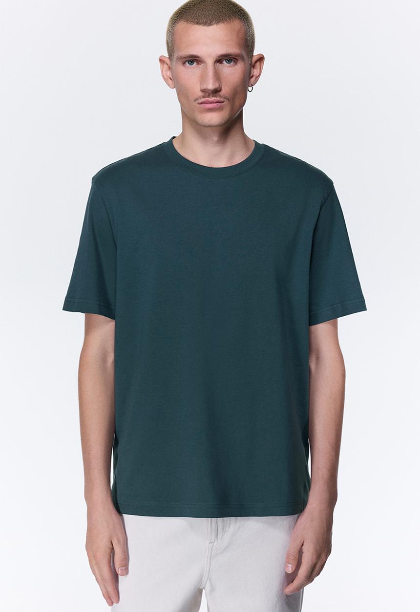 H&M - Regular fit t-shirt - dark teal
