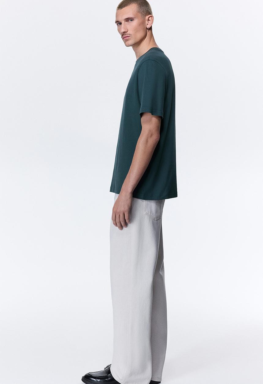 H&M - Regular fit t-shirt - dark teal