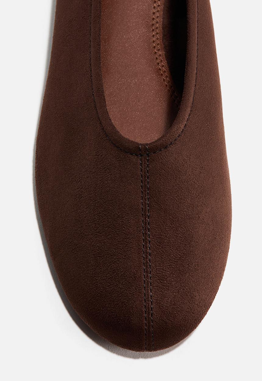 H&M - Ballet pumps - dark brown