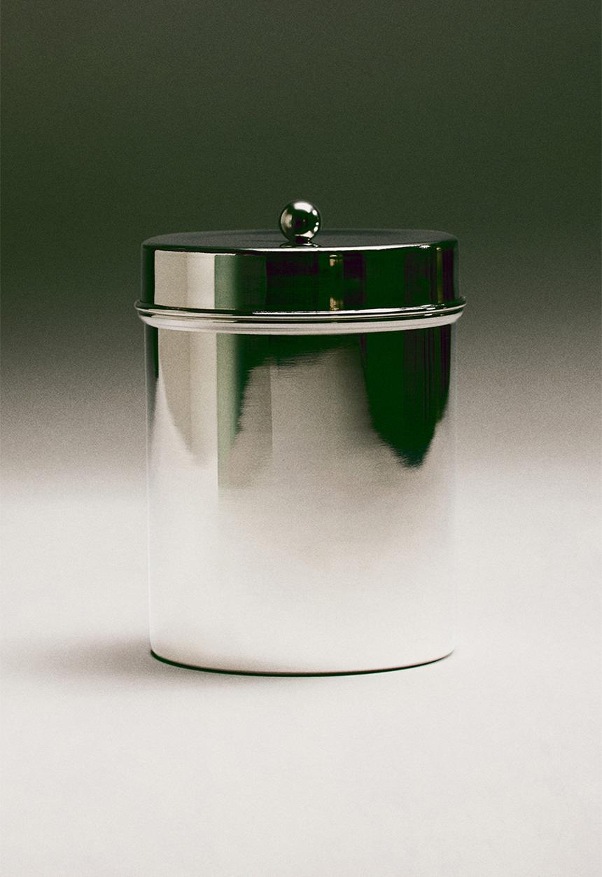 H&M - Stainless steel canister - silver-coloured