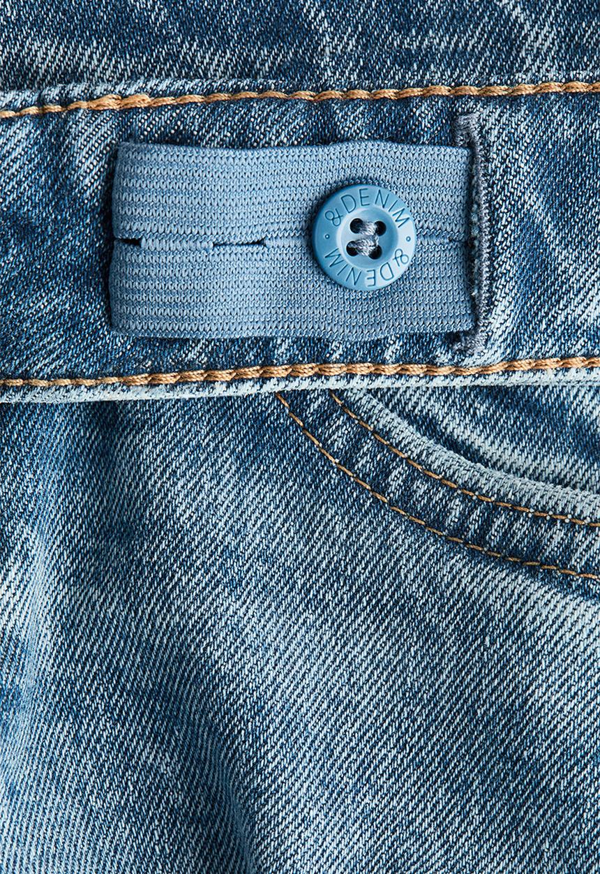 H&M - Baggy fit bootcut leg jeans - denim blue