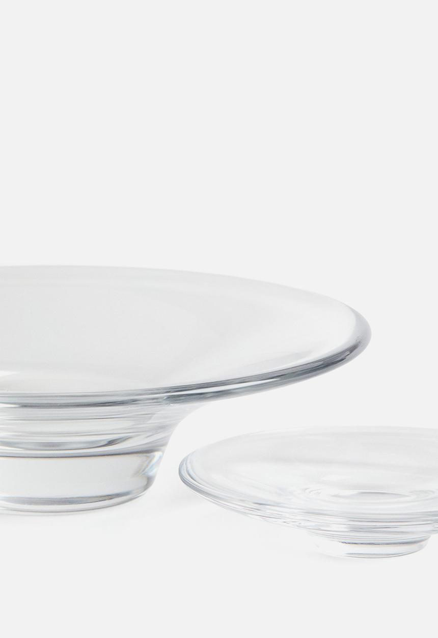 H&M - Large glass bowl - transparent
