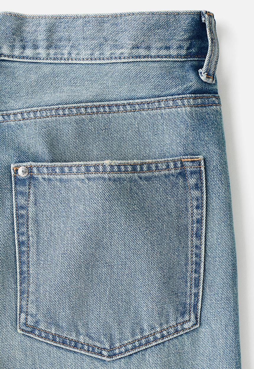 H&M - Wide jeans - light denim blue