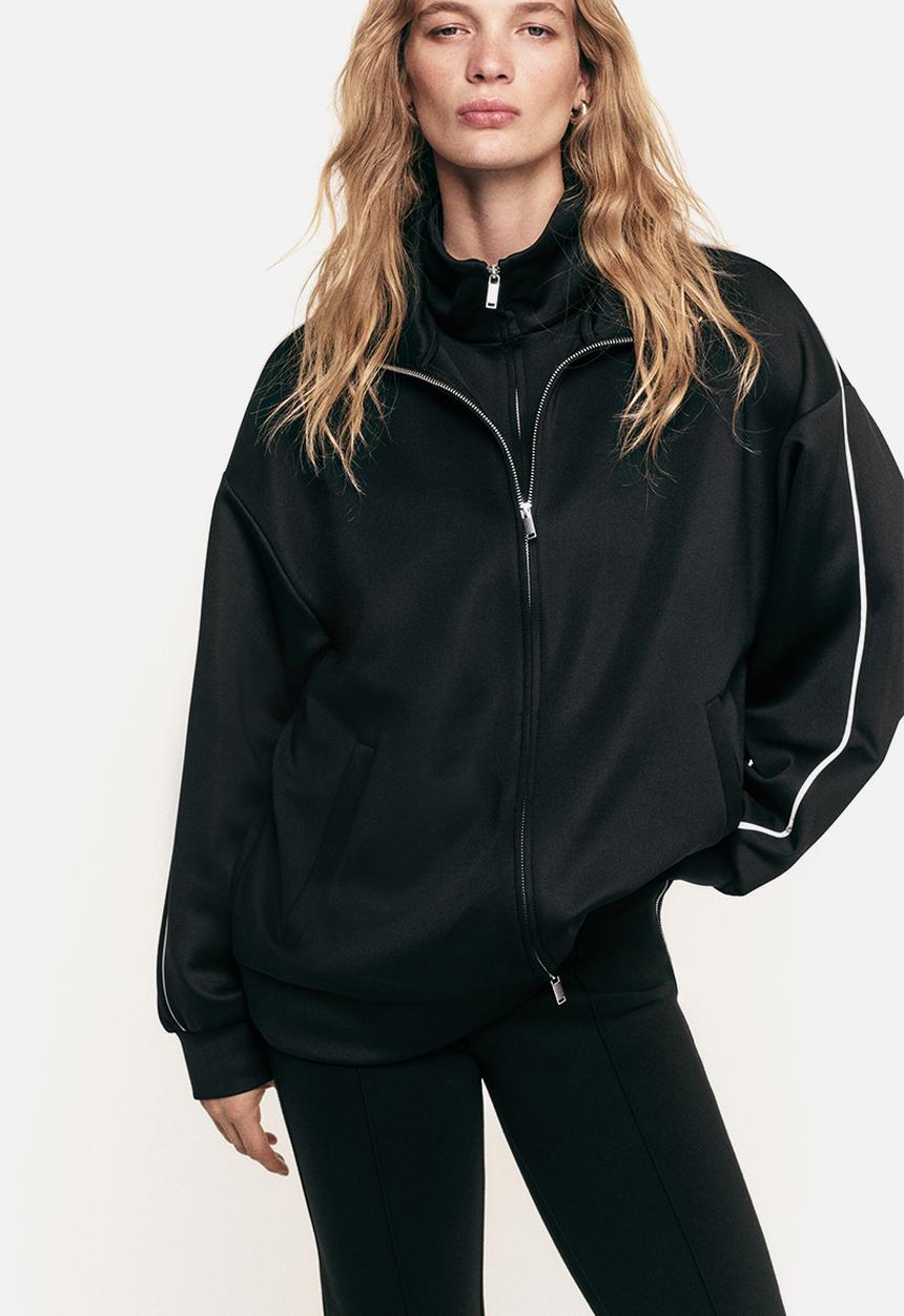 H&M - Scuba jacket - black