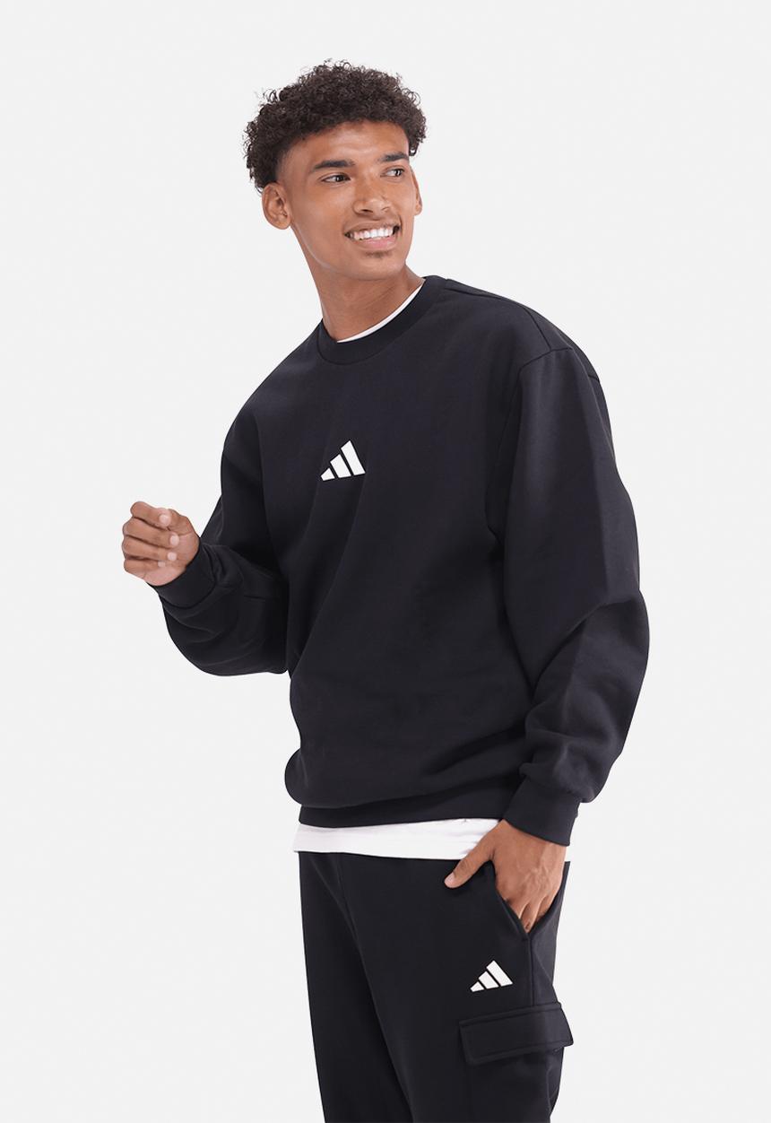 adidas Performance - M FEELCOZY FL SWT SS26 - Black/White