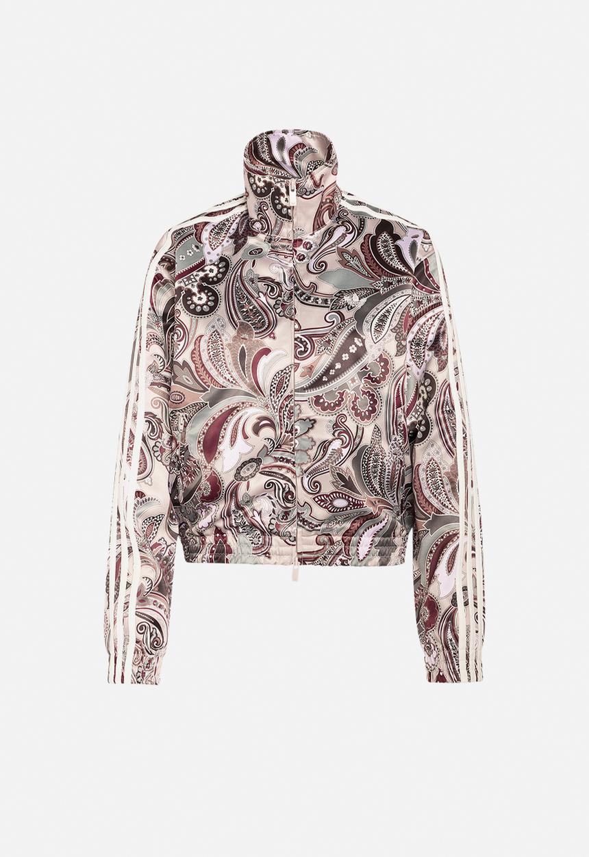 adidas Originals - Firebird Satin Track Top - Multicolor/Wonder Taupe
