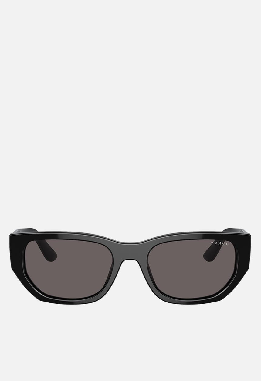 Vogue Eyewear - Vogue Eyewear 0VO5586S 53 Rectangle - Black