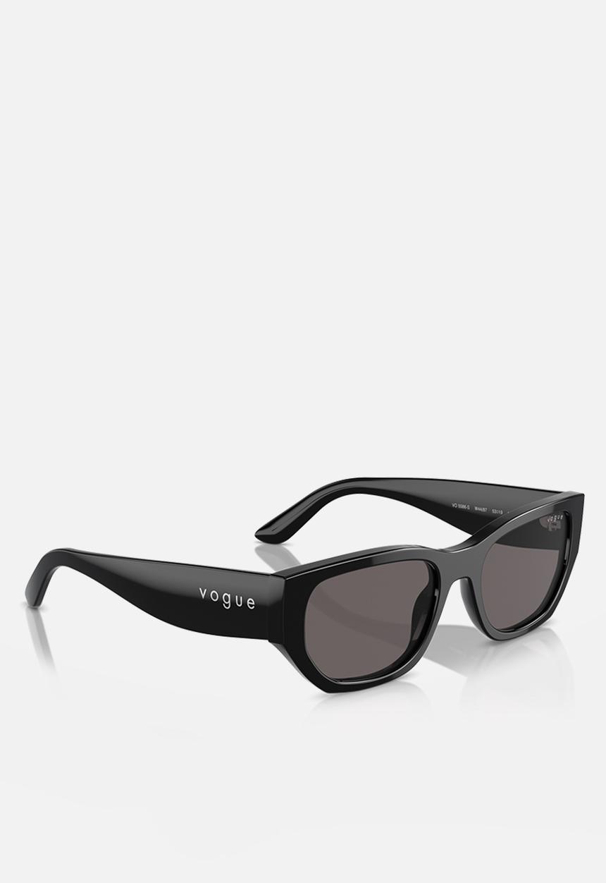 Vogue Eyewear - Vogue Eyewear 0VO5586S 53 Rectangle - Black