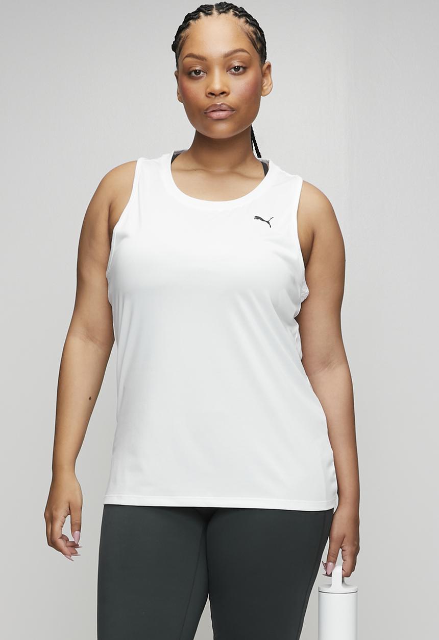 PUMA - Plus W Tad Essential Sleeveless Tank Whi - Puma White