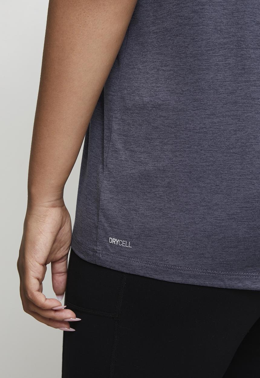 PUMA - Plus W Tad Essential Sleeveless Tank Whi - Inky Depths Heather