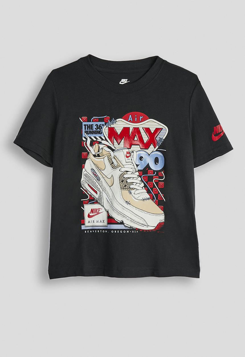 Nike - Nkb Air Max Sneaker Tee - Dk Smoke Grey