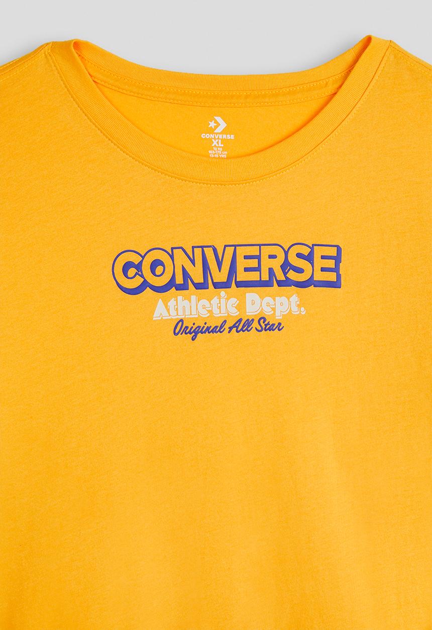 Converse - Cnvb Lg Dctp Hit Gfx Tee - Gold Palm