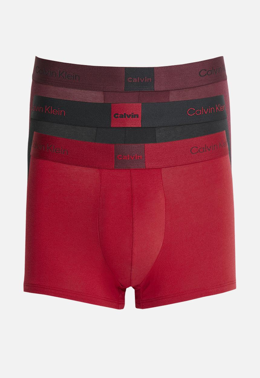 Calvin Klein - Icon Logo Graphic Trunk 3 pack - multi Reds
