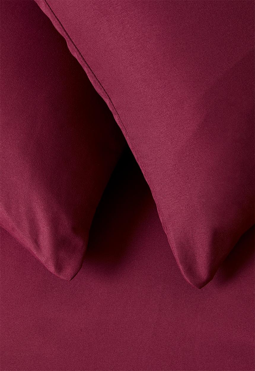 Sixth Floor - Recycled microfibre duvet set - Burgundy