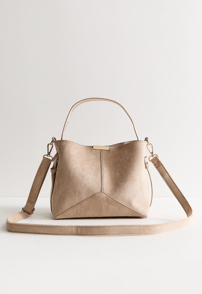 New Look - Marine Suedette Bucket - Mink