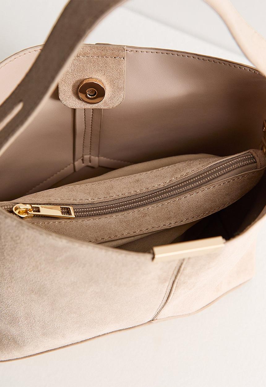 New Look - Marine Suedette Bucket - Mink