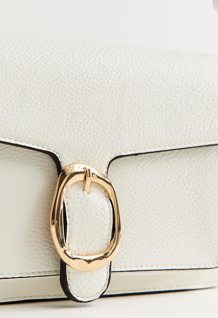 New Look - Alice Buckle Shoulder - White